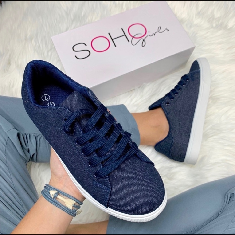 Denim women sneakers